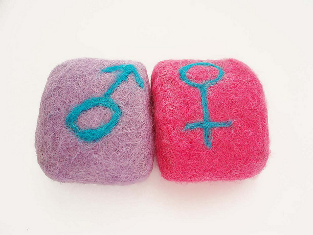 His Hers Felted Soaps